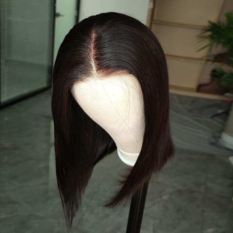 【Flashsale】ISEE Wear Go Straight Short Bob Wig 6*4 Glueless Pre-plucked Hairline Pre-cut Lace Wig Beginner Friendly Gift for Girlfriend/Wife/Family Springtok#iseehairbeauty