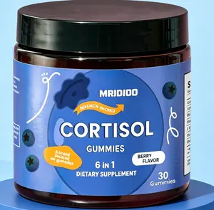 Cortisol gummies - Relieve stress,emotional management, with Rhodiola Rosea, Ashwagandha, Theanine And Magnesium