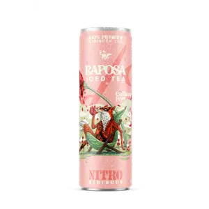 Nitro Cold Brew: Hibiscus Iced Tea (250ml) Caffeine-Free