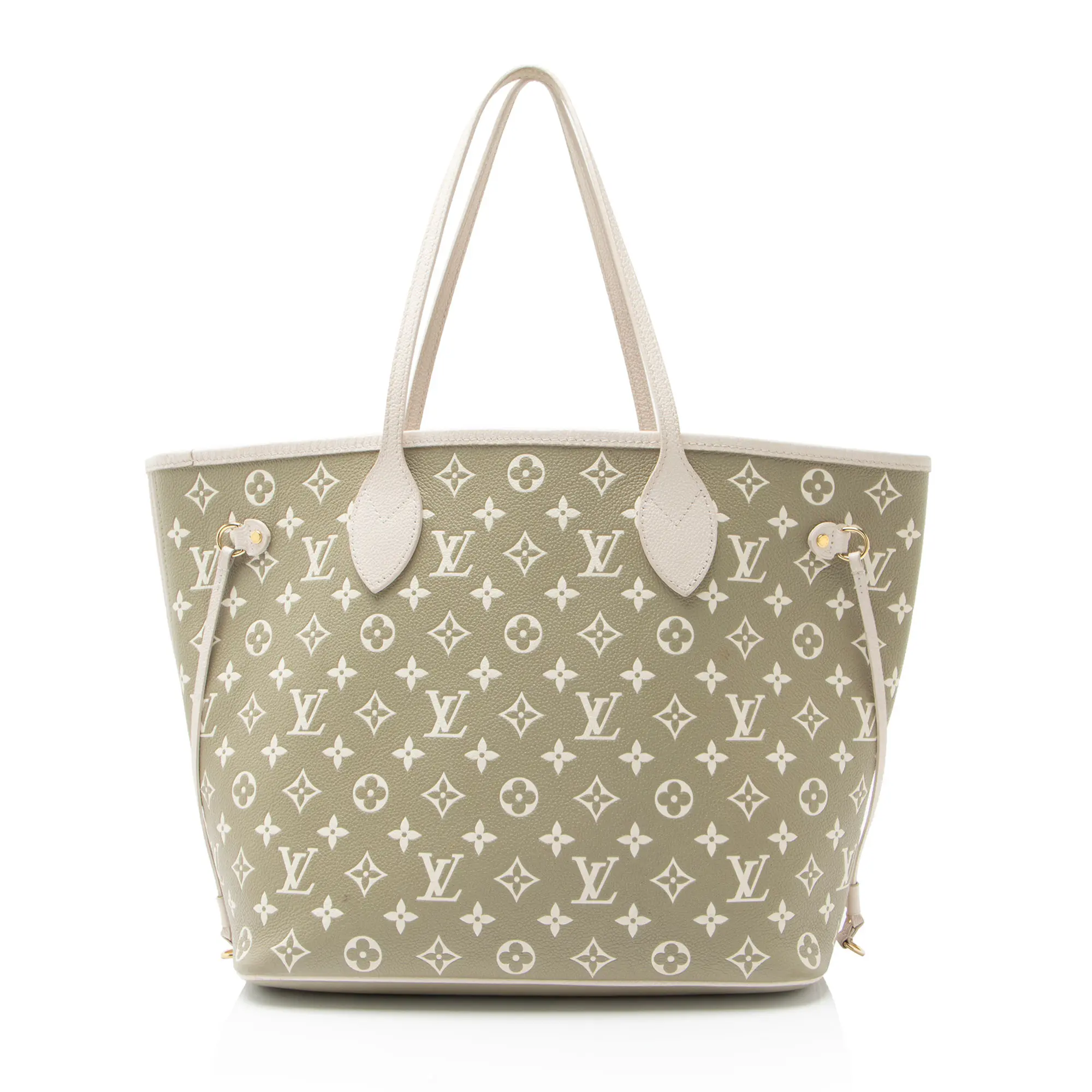 Pre-owned Louis Vuitton Leather Tote Bags Monogram Empreinte Spring In The City Neverfull MM Tote