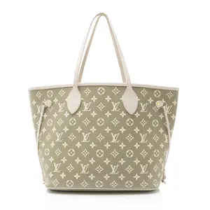 Pre-owned Louis Vuitton Leather Tote Bags Monogram Empreinte Spring In The City Neverfull MM Tote