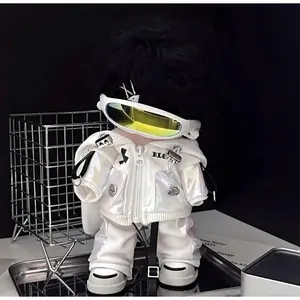 Original Fashion Cool Guy Laser Suit For 20cm 25cm 30cm Doll Toy Costume Clothes Dress Up Cosplay Cute