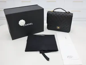 Pre-owned CHANEL CANVIAR LEATHER Backpacks SCHOOL MEMORY BACKPACK