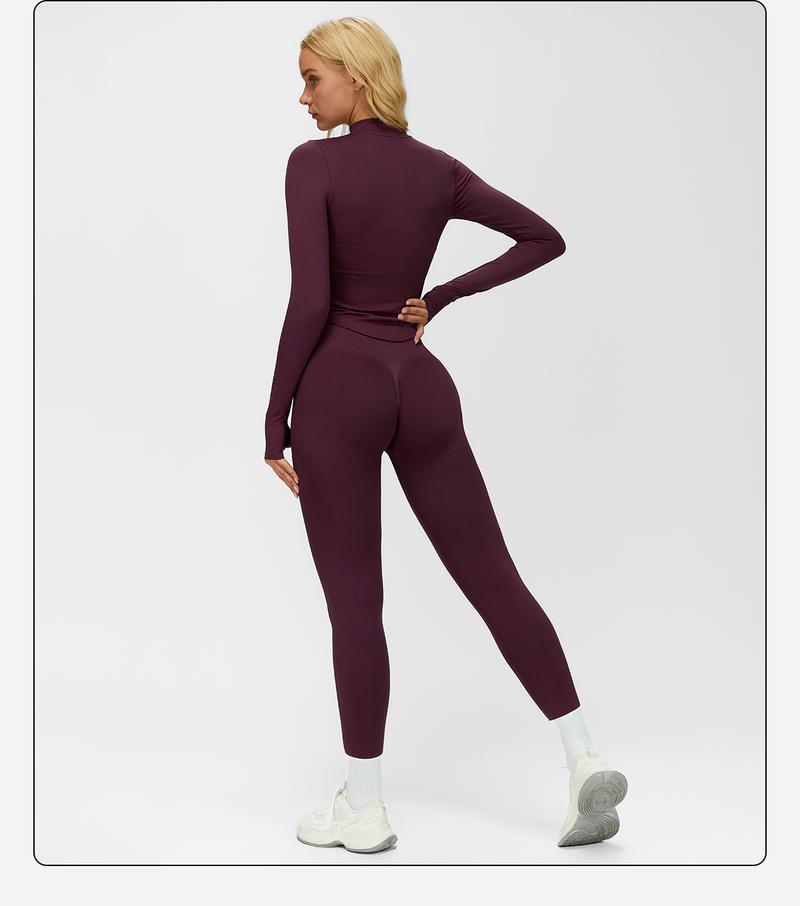 MFVIM Women's Solid Criss Cross Crop Tank Top High Waist Leggings Zip Up Crop Jacket Tracksuit Set Breathable Comfortable Yoga Workout Gym Athletic Activewear Textured Sweatsuit Thermal Lined Sports MFVIM Women's Solid Criss Cross Crop Tank Top High Waist Leggings Zip Up Crop Jacket Tracksuit Set Breathable Comfortable Yoga Workout Gym Athletic Activewear Textured Sweatsuit Thermal Lined Sports