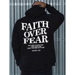 New Hooded Sweatshirt with Spring/Autumn Print Pullover