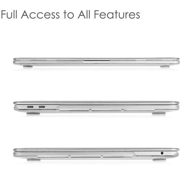 Fintie Case for MacBook Pro 13.3-Inch, MacBook Snap-On Hard Shell Cover with Fully Vented Bottom, computercase