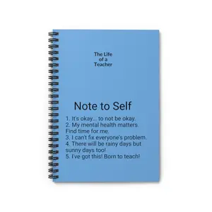 Teacher Spiral Notebook