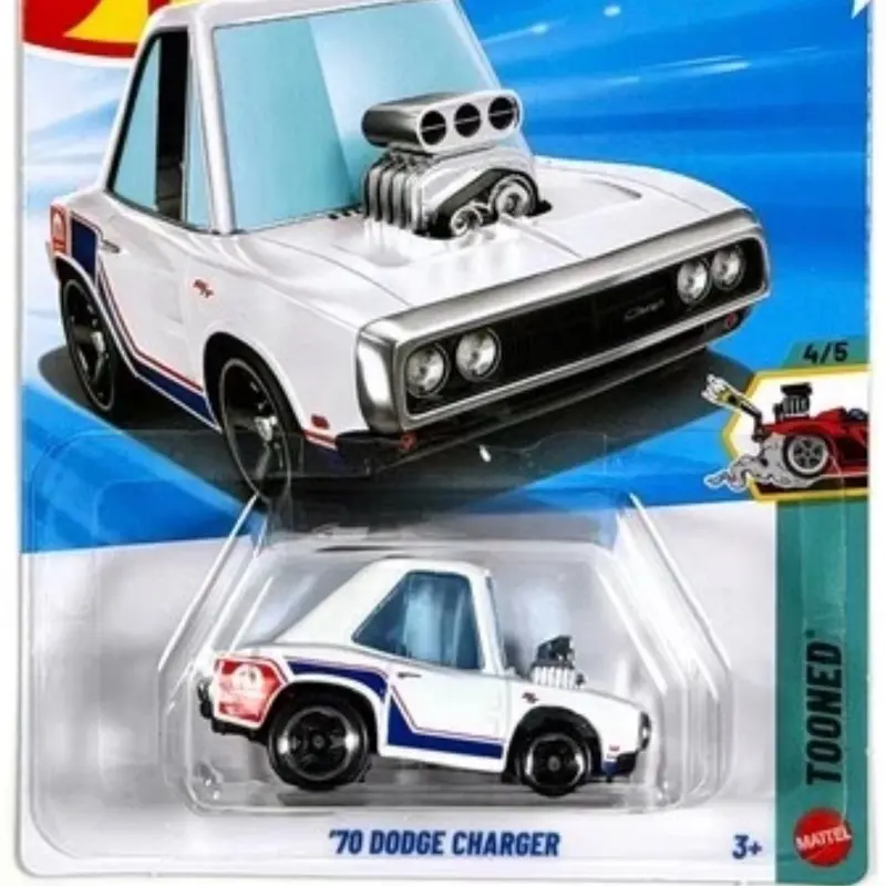 Hot Wheels 1970 Dodge Charger Diecast Model Car, 2026 J case