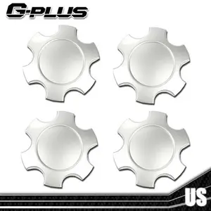Fit For 2003-2007 Toyota Tundra Sequoia 4pcs Silver Wheel Center Covers Hub Caps