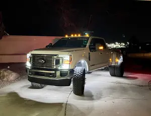 12 Piece White LED Rock Lights