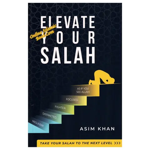 Salah Improvement English Religious Trade Paperback Book - 153 Pages, 8.0x5.3x0.4in, Concentration Tips, Guidance, Prayers, Recited Verses, Salah Experience, Deepen Intention, Prep with Awareness