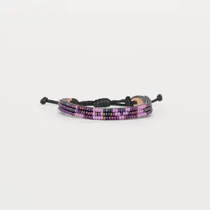 Skinny LOVE Bracelet - Amethyst/Purple