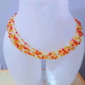 African waist beads 50 inches one strand for $9 and  four  strand $30