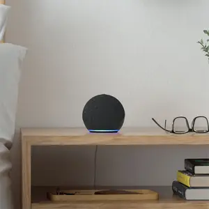 echo dot,newest model,  speaker with premium sound, Ideal for large bedrooms,living room , Black Portable Audio