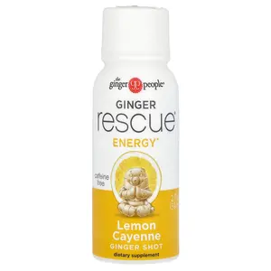 The Ginger People Ginger Rescue Shot, Lemon Cayenne, 2 fl oz (59 ml)