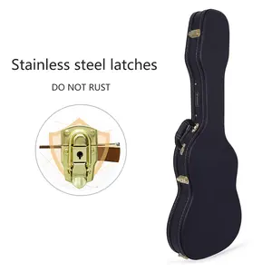 Crossrock Telecaster and Stratocaster Style Electric GuitarCase Wooden Hard Case