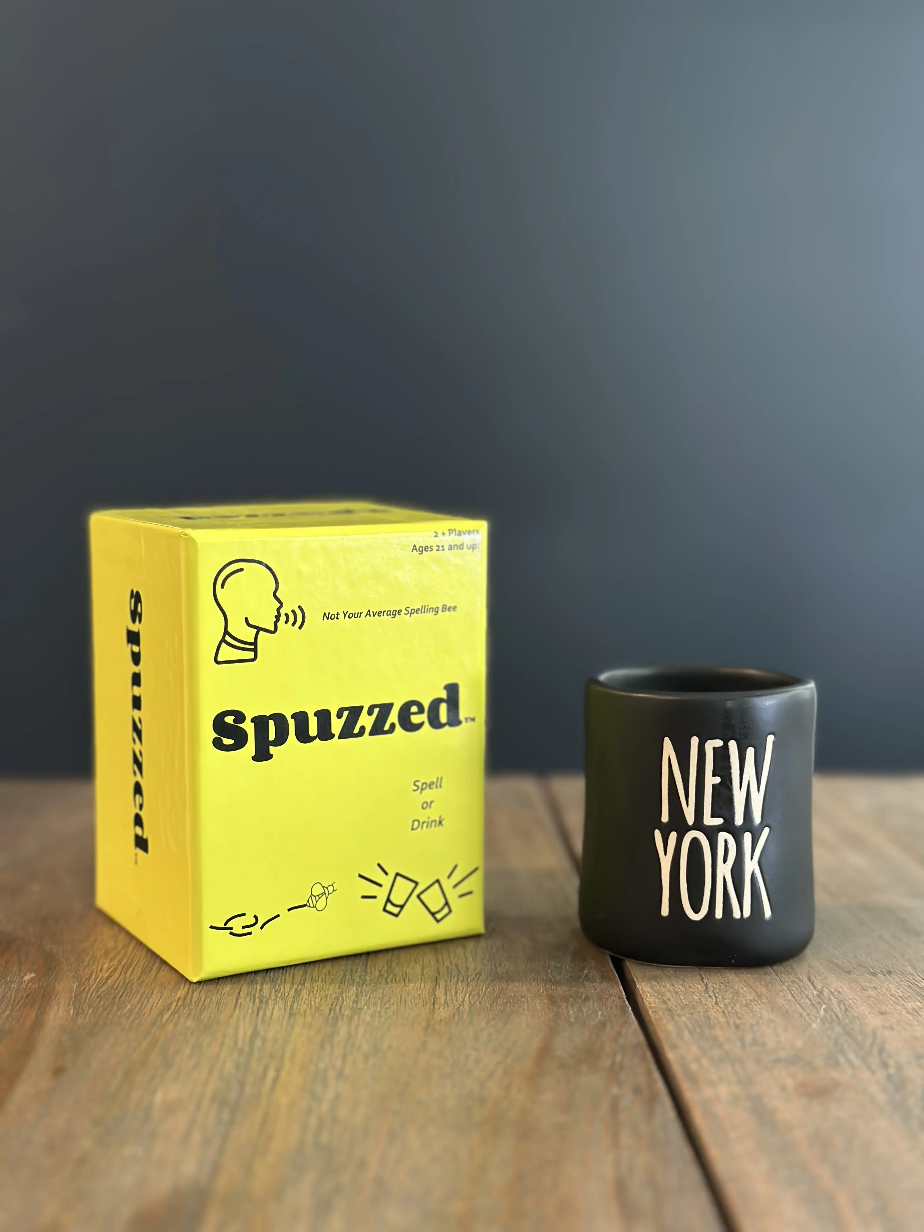 Spuzzed Spelling Bee Party Game for Adults - Interactive Drinking Game with Shots & Friendly Humiliation for Game Nights & Social Gatherings