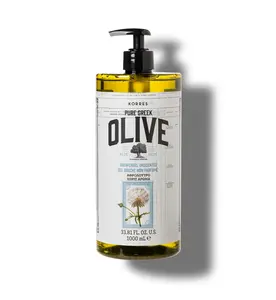 Pure Greek Olive Shower Gel Unscented 1 Liter Pure Greek Olive Shower Gel Unscented 1 Liter
