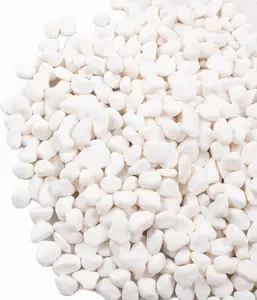 White Pebbles for  Garden Vases 1.8lb White Rocks Gravel Decorative Stone 1/2"