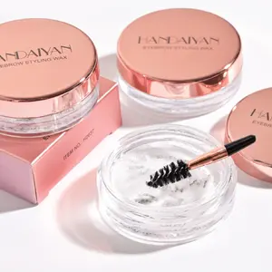 3D Feather Eyebrow Gel Wax, Transparent Brow Shaping Gel, Brow Lamination Gel, Eyebrow Products, Perfect Gift for Women, Ideal for Valentine's Day/mother's Day