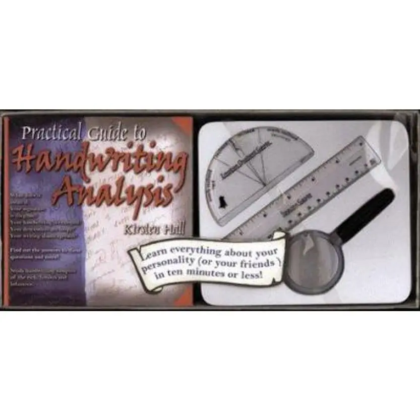 USED-Practical Guide to Handwriting Analysis: Book and Kit by Kirsten Hall (Hardcover)
