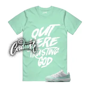 Unisex T-shirt to match Jordan 11 Igloo White Mint Green - TG. 100% Cotton for Casual Wear. Comfortable Summer Unisex T-Shirt to match Jordan Sneaker. Streetwear Style. urban outfitters