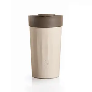 4 in 1Electric Milk Frother cup:portable for making hot and cold drinks,convenient insulation cup, essential for home and travel,mother’s gift Multifunction Foam Upgrade Power