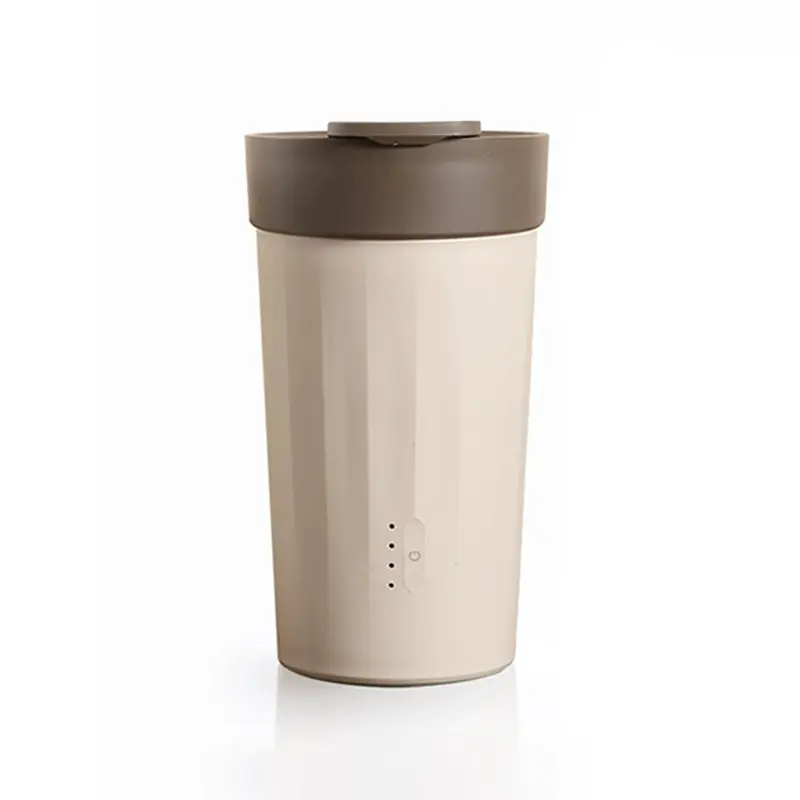 4 in 1Electric Milk Frother cup:portable for making hot and cold drinks,convenient insulation cup, essential for home and travel,mother’s gift Multifunction Foam Upgrade Power