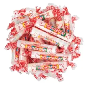 Smarties Rolls - 60 Rolls- 16 oz (1 LB) Bulk Candy Smarties Rolls