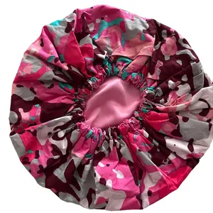 Limited Edition: Ankara Satin Bonnet for Hair Protection One Size Maxi Lightweight Sleeping Bonnet with Elastic Band for Snug Fit & Elegant Design