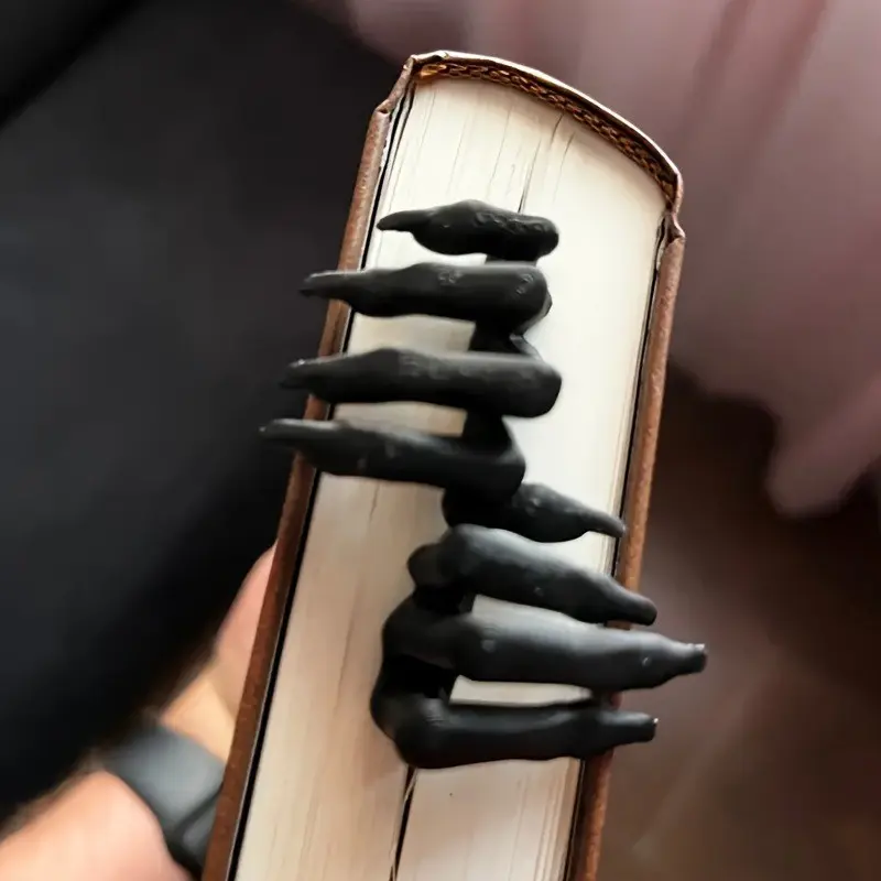 Demon Bookmarks, Creative Design for Unique Personalities, Enhances Reading Time, Durable Material, Detailed Illustrations, Book Accessories