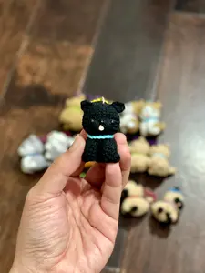 Tiny Paws Collection Crochet Keychain