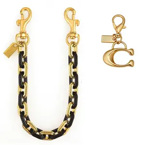 Vintage Bag Strap Extender Chain, Mixed Color Personality Bag Chain, Handbag Wallet Jeans Chain Pendant, Decorative Chain Accessory, Classic Chain