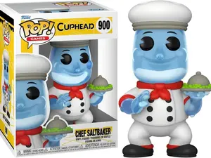 Funko Pop Vinyl Figure Cuphead Chef Saltbaker 900