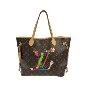 Pre-owned Louis Vuitton Canvas Tote Bags Neverfull Monogram Handbag