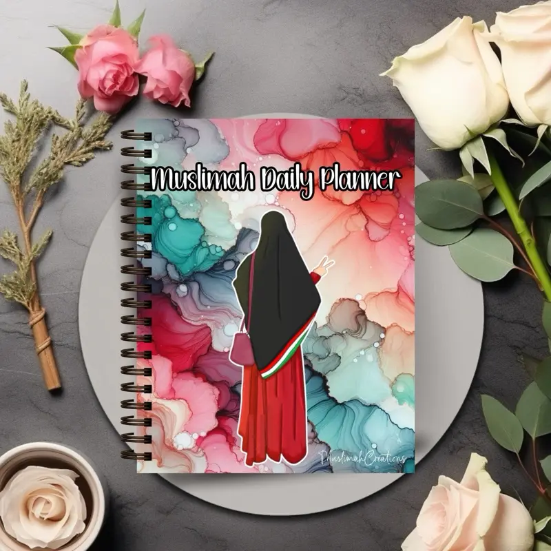 Muslimah Daily Planner Quran & Prayer Tracker Muslimah Daily Planner Quran & Prayer Tracker
