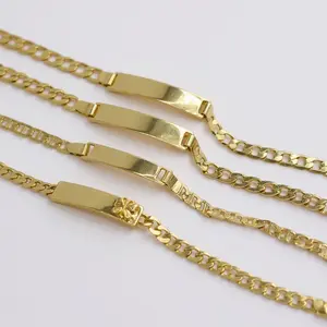 Didiray 14K Gold Plated Personalized Women's Bracelet for Daily Wear. Durable Metal Plating, Gift for Birthday, Christmas, etc.