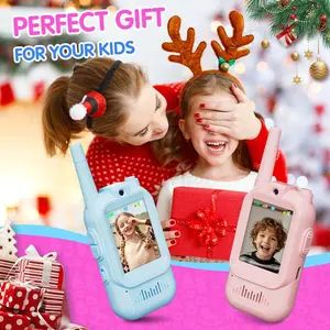 Video Call Intercom Kids Walkie Talkies Gift For Children Perfect for Christmas & Birthday Present