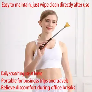 Portable Adjustable Body Scratcher, Home Use Back Shoulder Neck Arm Relief Tool, Elderly Comfort Device, Easy-To-Use Personal Care Aid