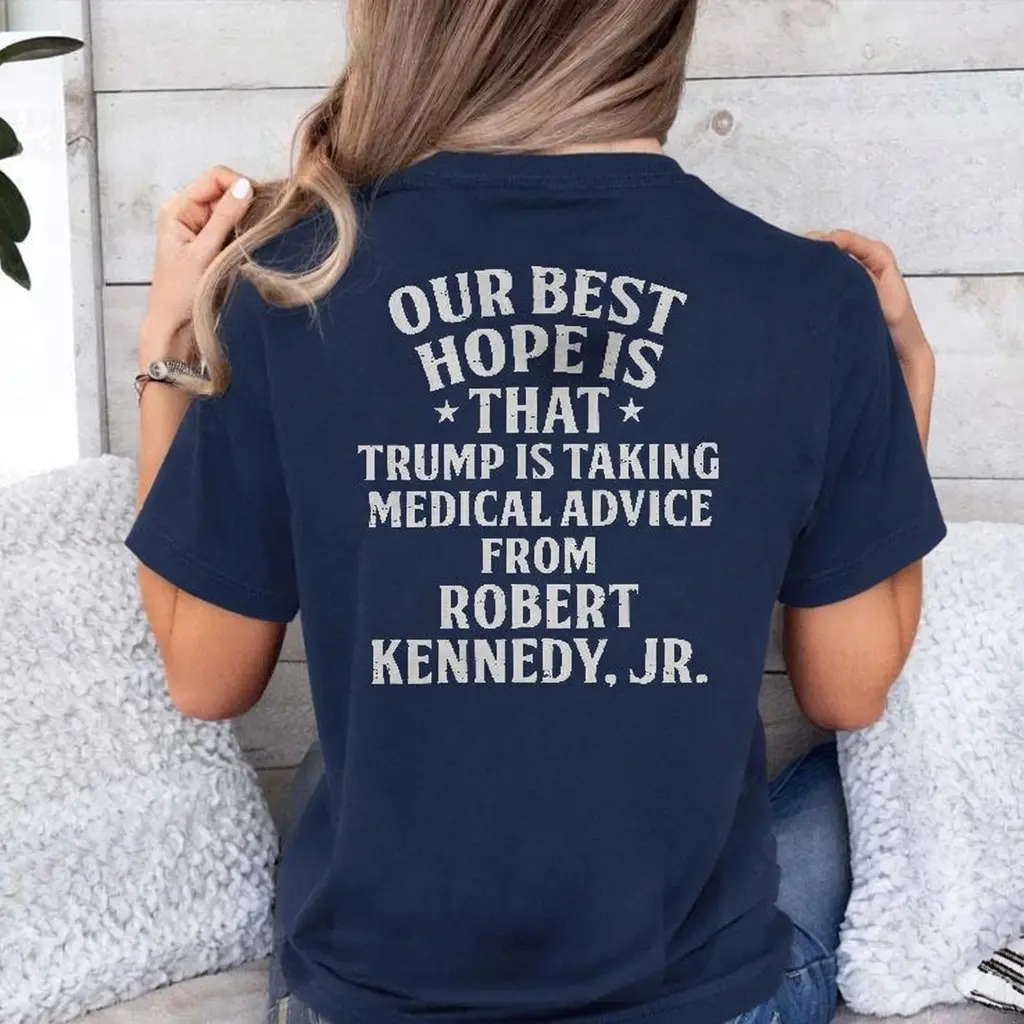 Our Best Hope Is That T-shirt, Funny FDT Shirt, Joke Tee, Protest Shirt, Men Women Cotton Graphic Top