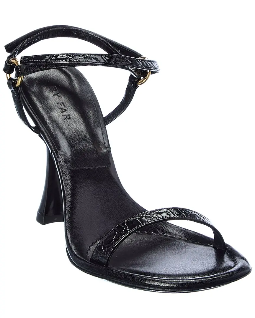 By FAR Mia Croc-Embossed Sandal