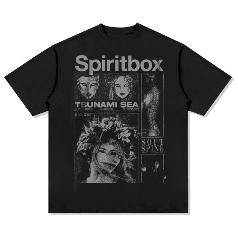 Spiritbox T-shirt - Tsunami Sea Albums - Unisex Heavy Shirt
