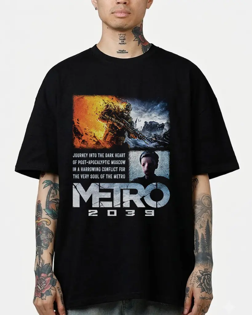 Metro 2033 Underground Survival Gift For Fans T Shirt