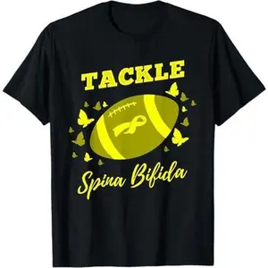 Tackle Spina Bifida for Spina Bifida Awareness T-Shirt
