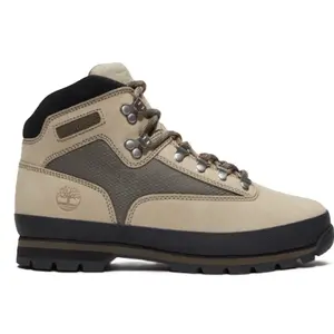 Timberland Euro Hiker Leather Boot Light Taupe Nubuck TB0A6DYHEM9 Men's Fashion Shoes New