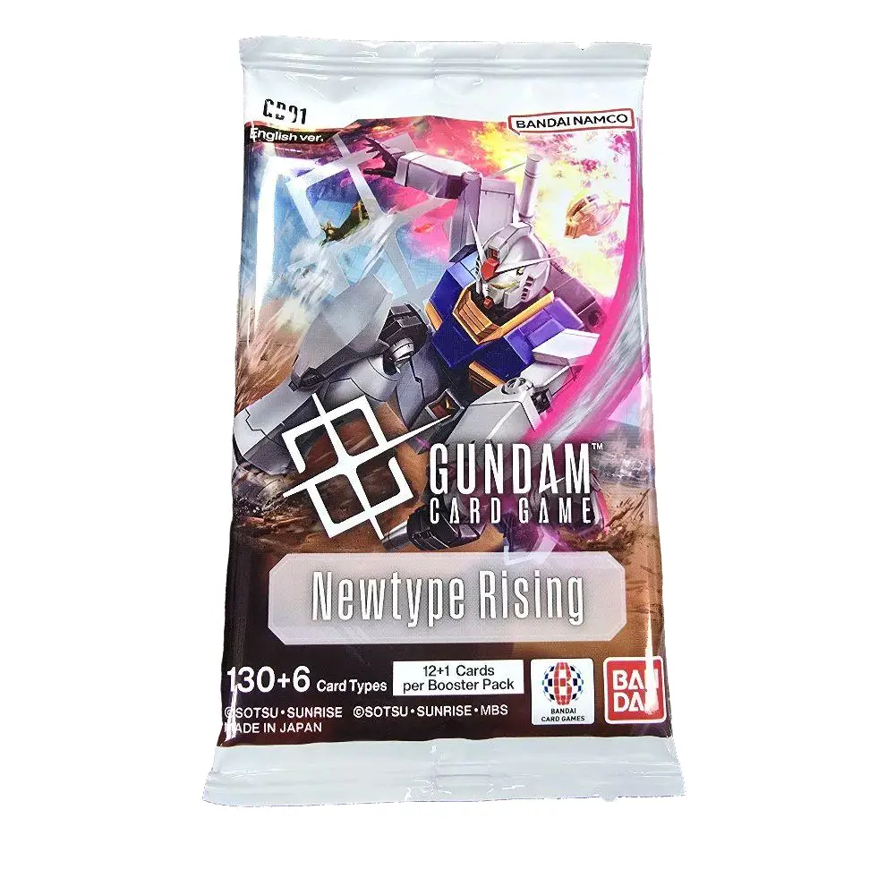Gundam TCG english new type rising booster pack