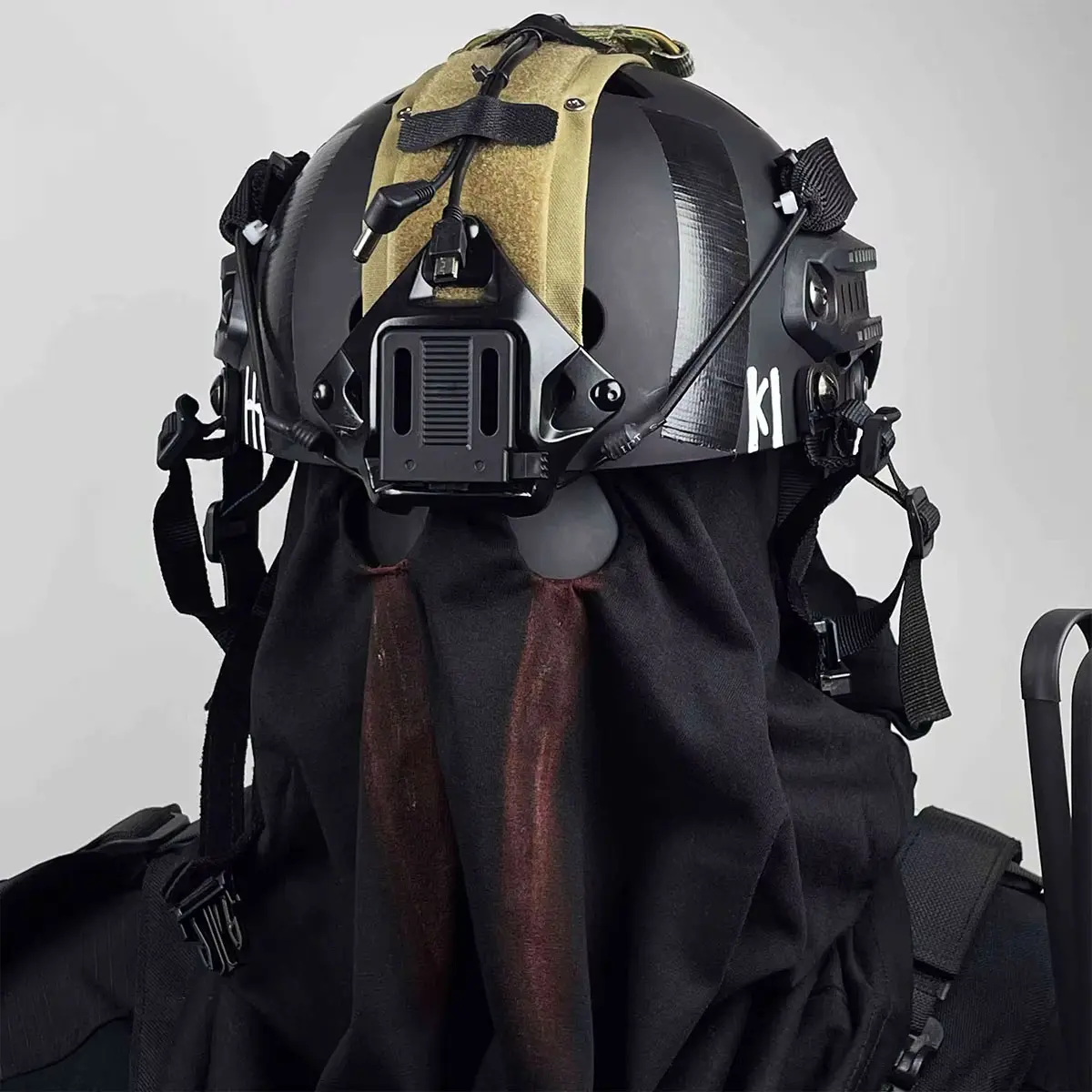 FeingY Cod Ghost Konig Set - Tactical Helmet Call of Duty 19cos Service Comic Exhibition Equipment Mask
