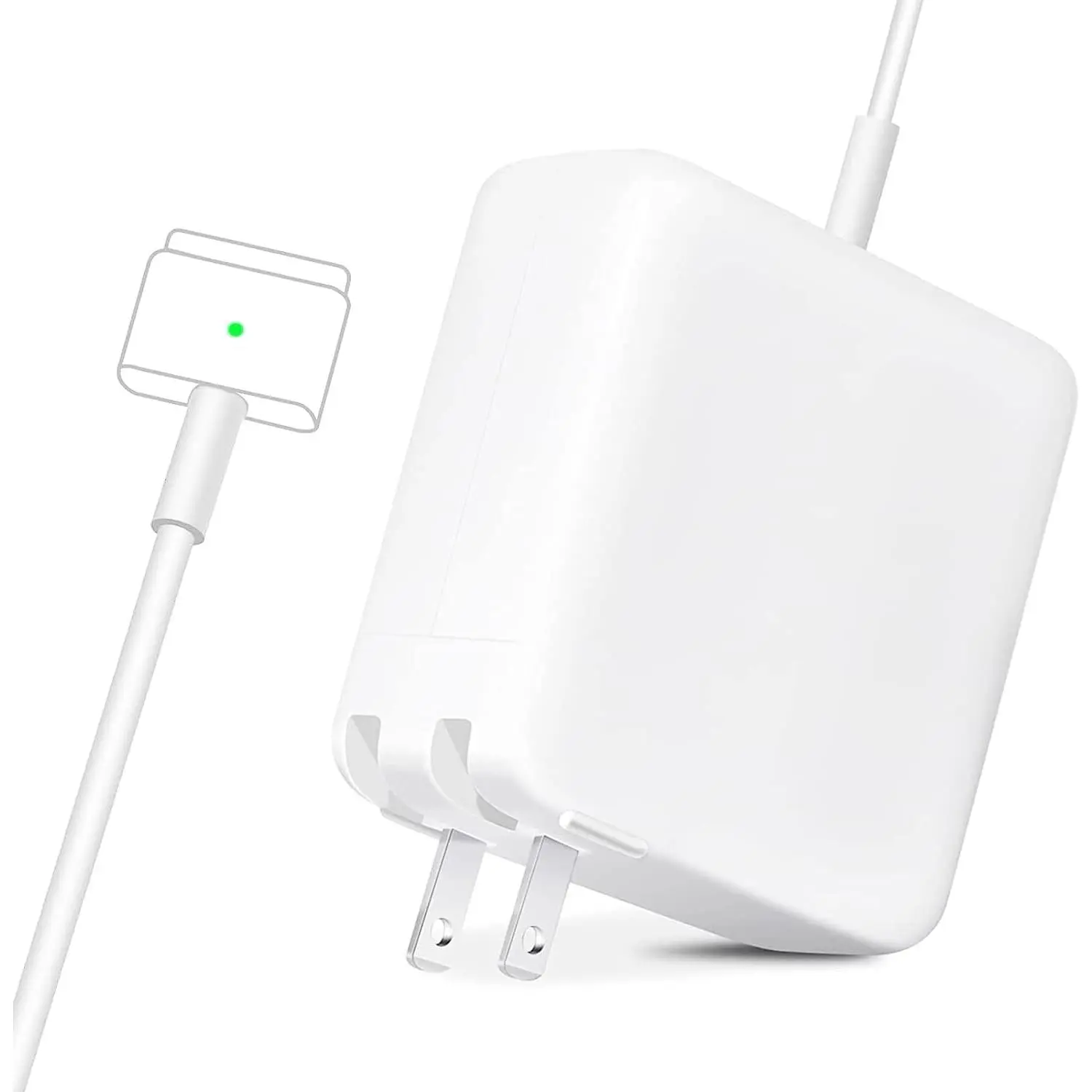 45W T-Tip Laptop Charger - Aluminum Charging Solution for MacBook Air 11-inch & 13-inch (2012-2017) with Better Conductivity, Faster Charging, Fever-Grade Wire