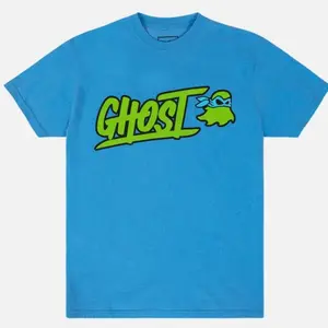 GhostLifestyle "Ghost X Teenage Mutant Ninja Turtle" (LEONARDO) Tee T-shirt Ghost Energy Drink Leo retro style TMNT Turtles Top