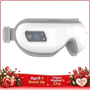 【MC1】Smart Eye Massager Hot Packs with 6 Modes Eye Relief for Home & Office, Spa-Like Relaxation Experience, Perfect Gift for Her & Him, Ideal for Christmas & Holiday Gifts